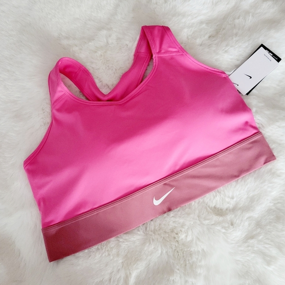 Nike Other - 💞NIKE SWOOSH MEDIUM-SUPPORT PADDED LONGLINE SPORTS BRA SIZE 3X